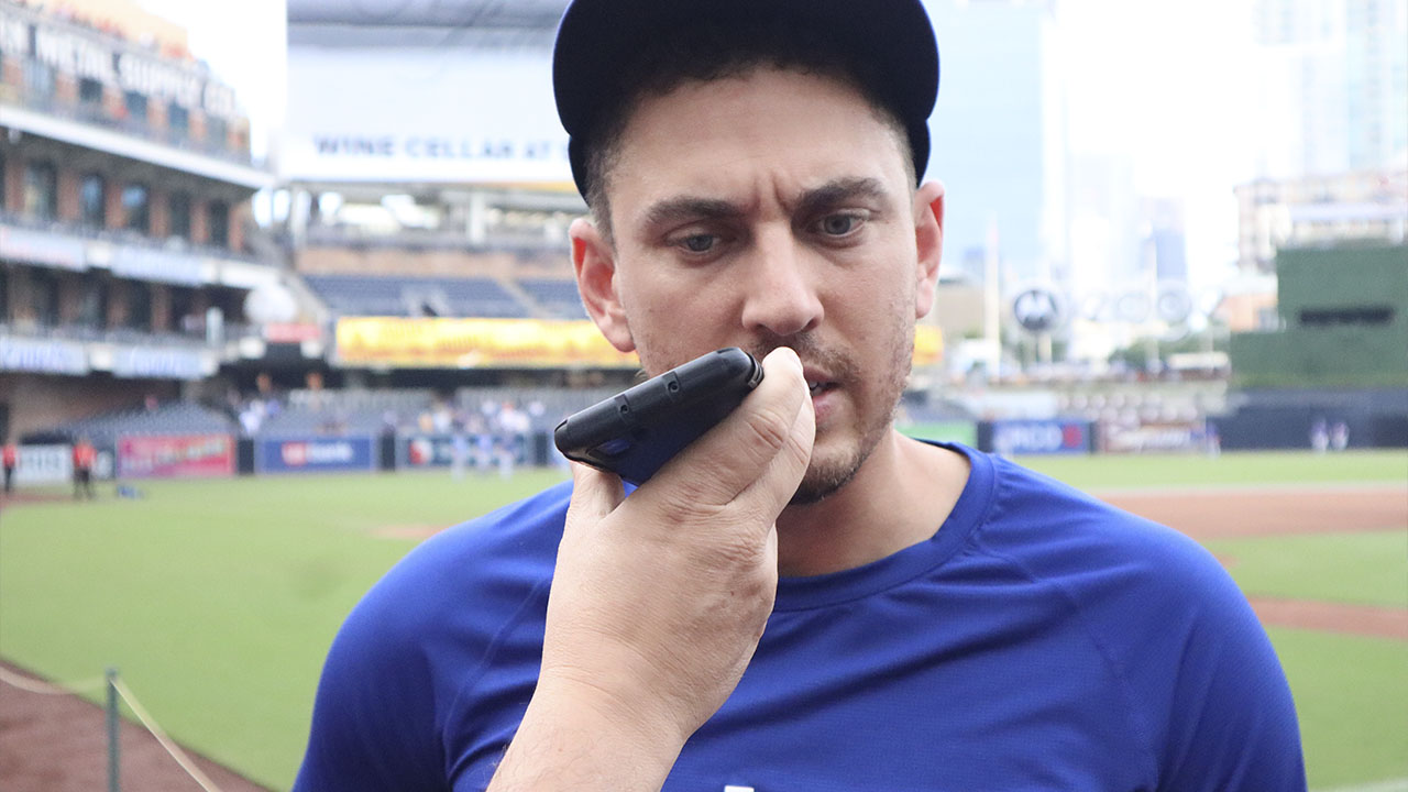 MLB Austin Barnes, catcher de Dodgers, habla sobre jugar con México