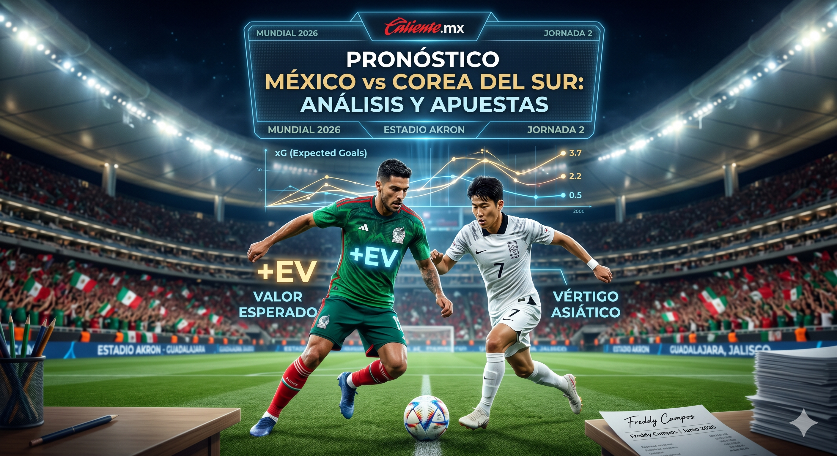 mexico vs corea del sur pronósticos
