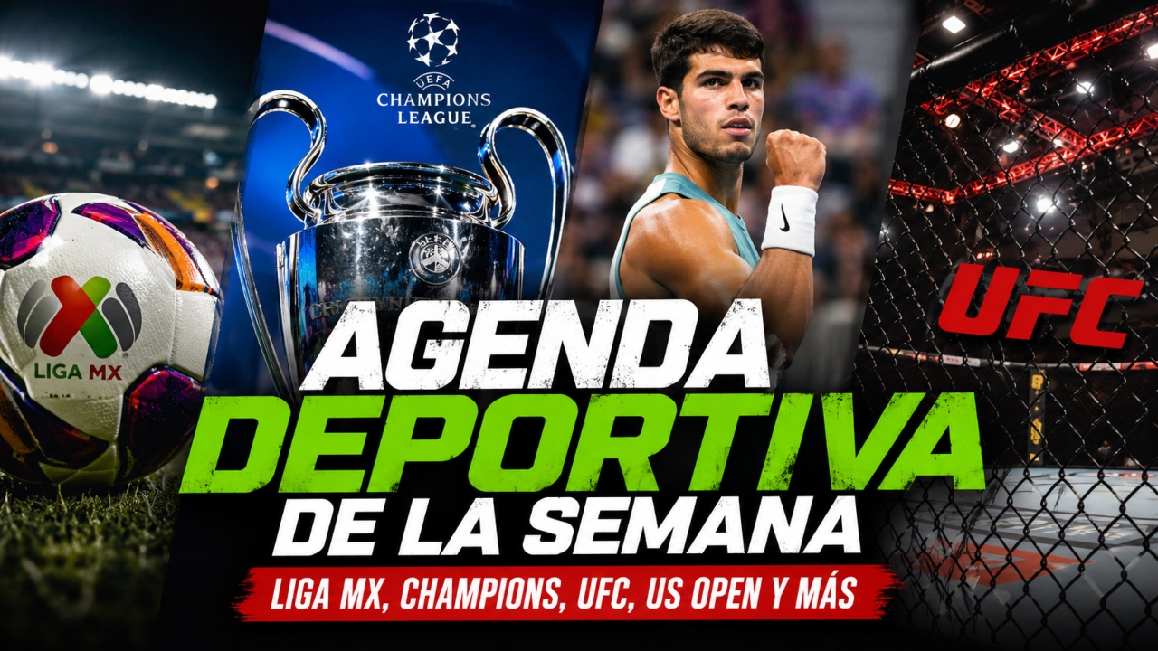 agenda de la semana agosto 24 30
